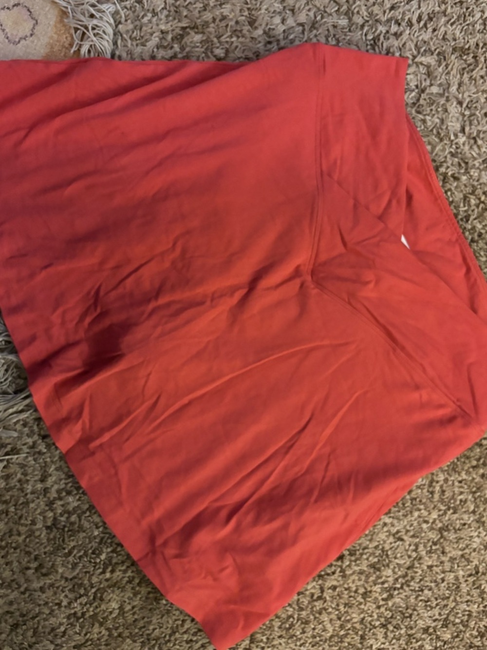 Pink by Victoria Secret mini skort with crossed front waist